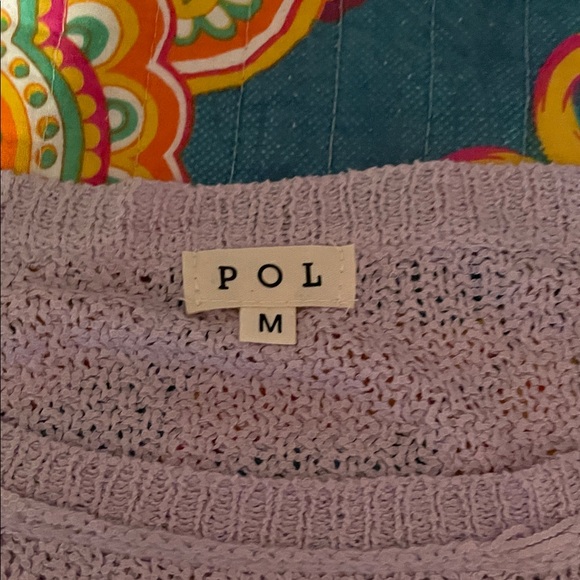 POL Floral Sweater in Pink and Orange - Picture 2 of 12